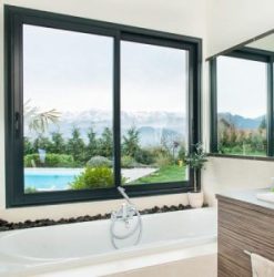 Cửa kính cường lực + phụ kiện cao cấp